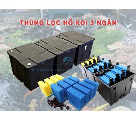 Thùng lọc hồ koi 3 ngăn Sunsun CBF 350C