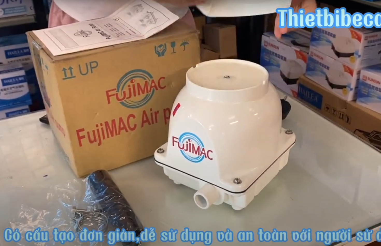 7 ưu điểm vượt trội của máy sục khí hồ Koi Fujimac thế hệ II đến từ Nhật Bản