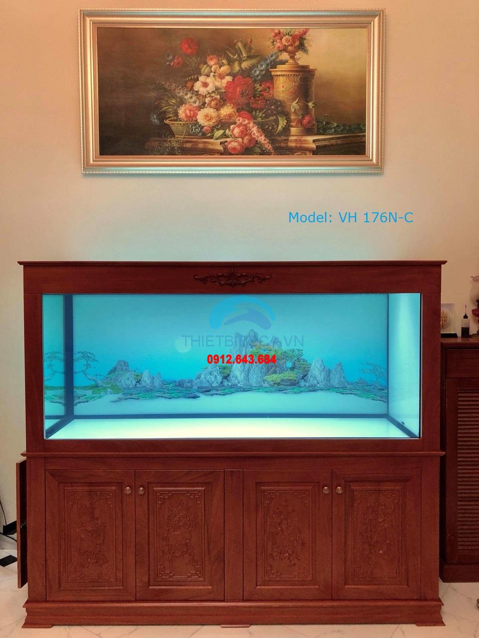 Bể cá rồng 176-C có chạm chân