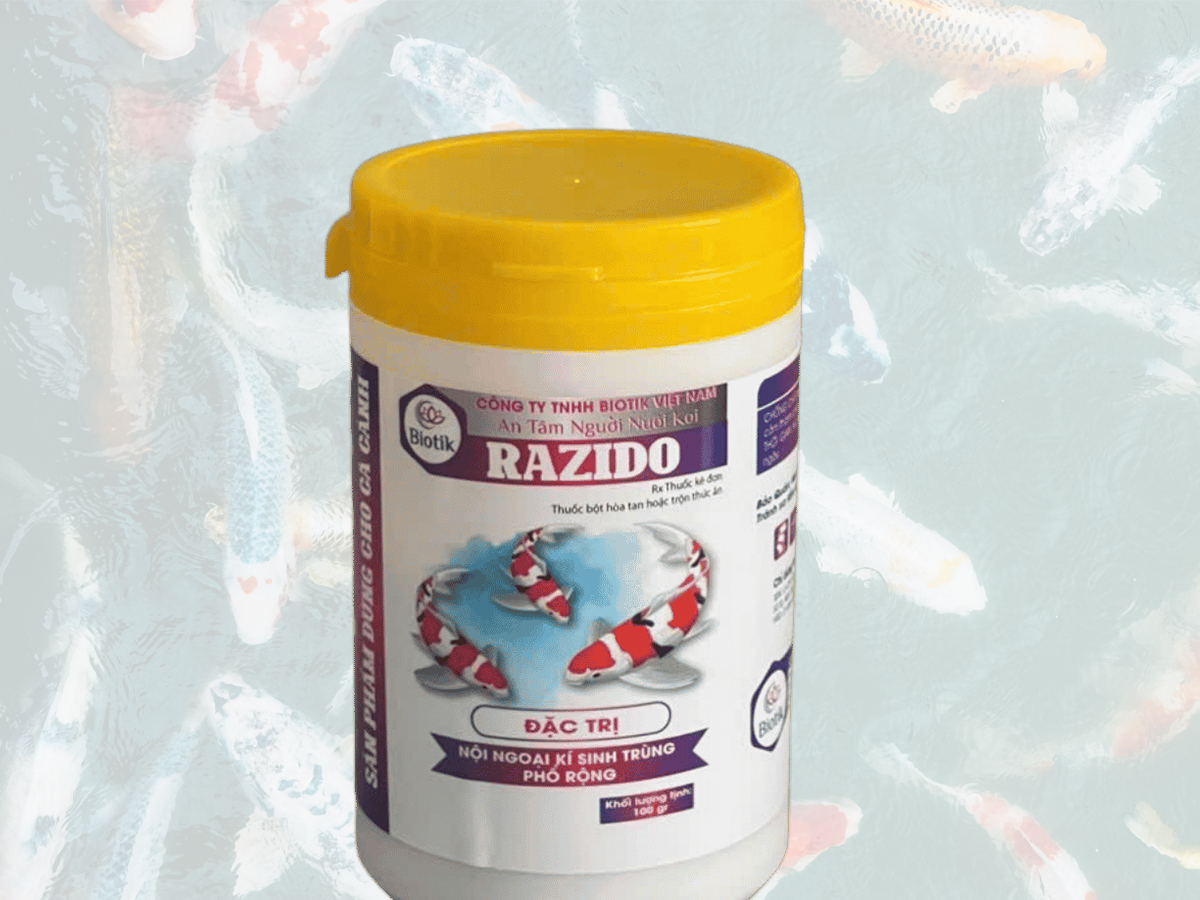 BIOTIK RAZIDO – KIỂM SOÁT KÝ SINH TRÙNG NỘI VÀ NGOẠI