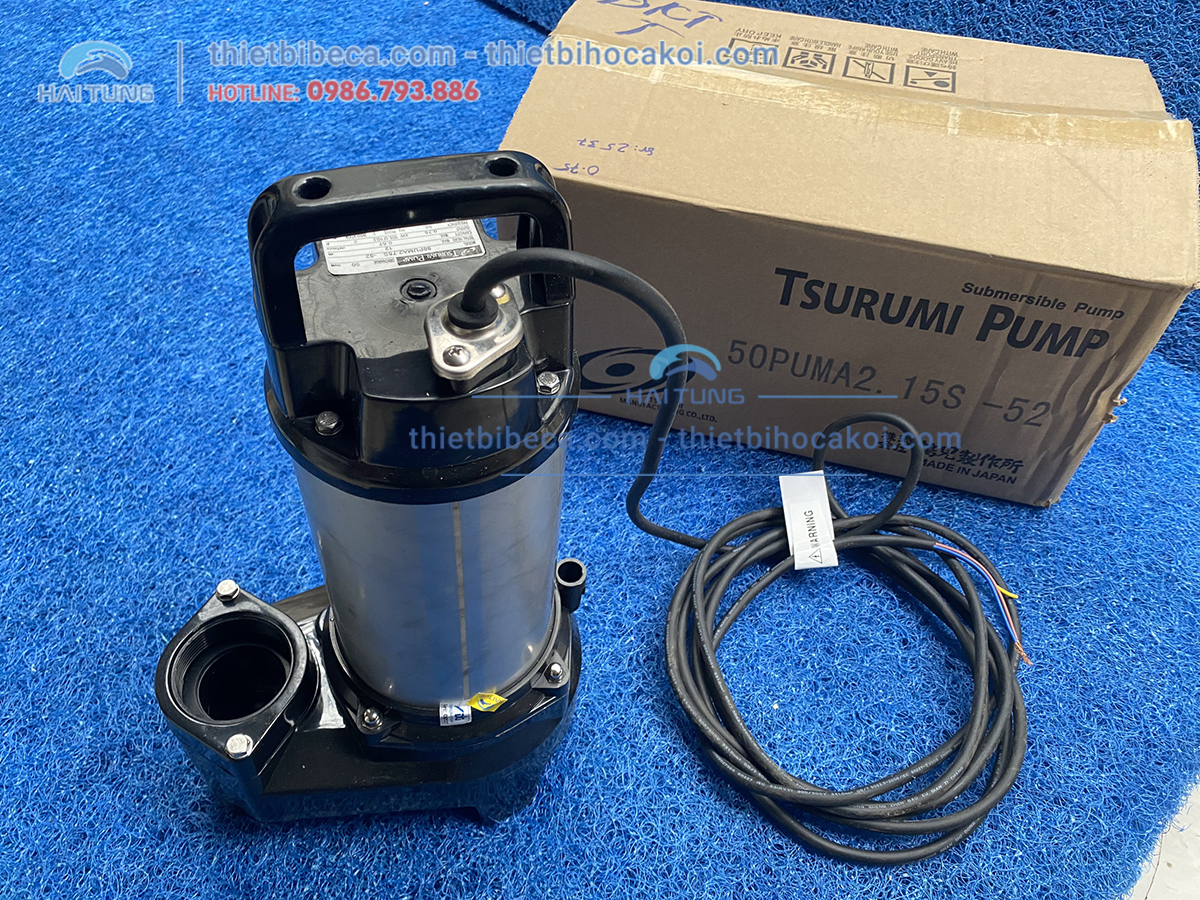 Bơm hồ Koi Tsurumi 34m3/h 750w