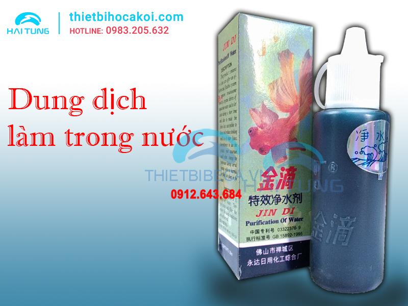 Dung dịch làm trong nước Jindi