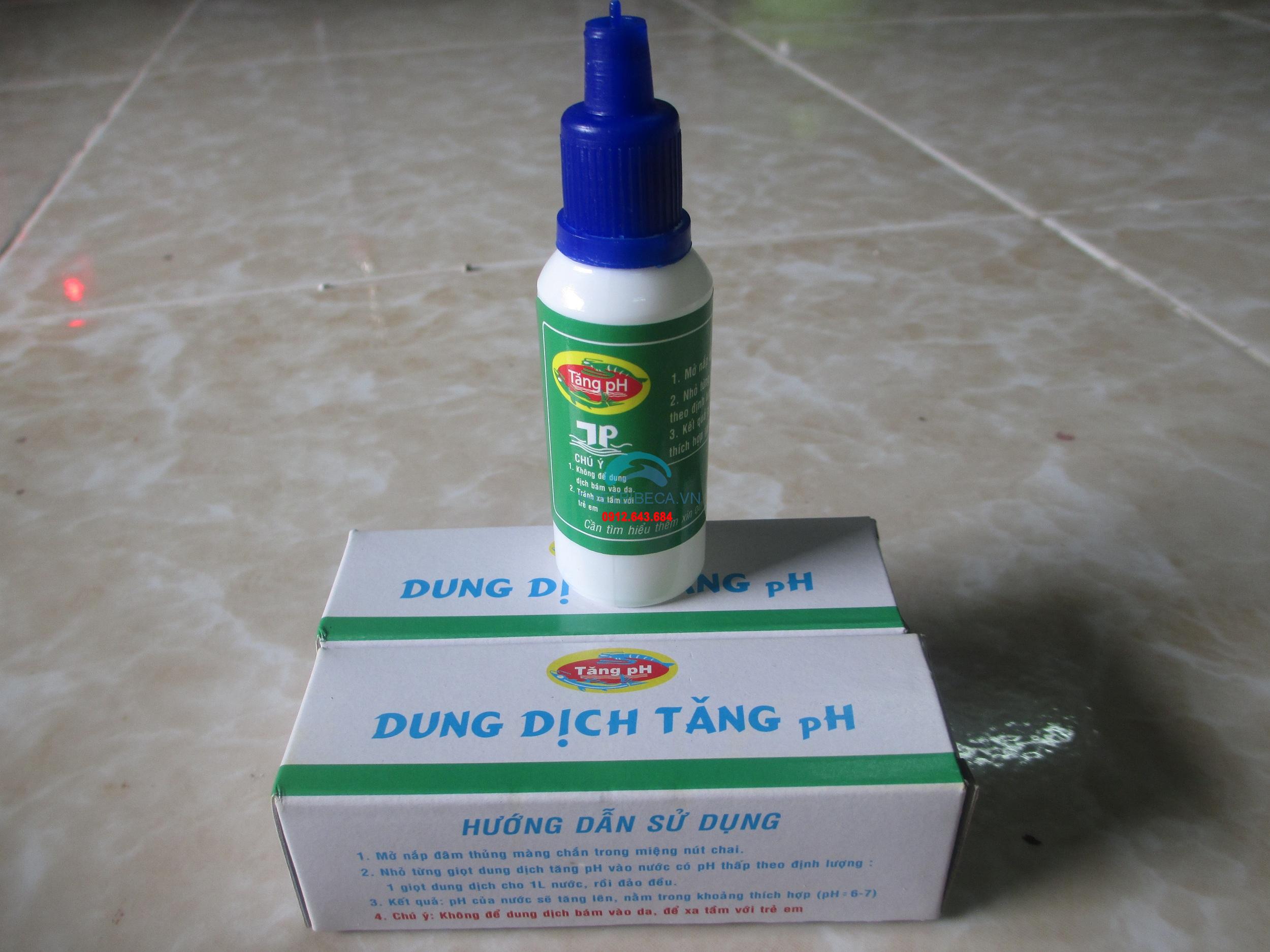 Dung địch tăng pH