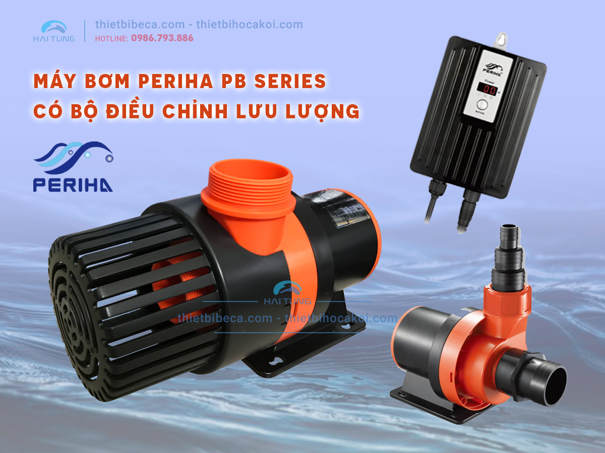 Máy Bơm Periha PB 12000 Điều Chỉnh Lưu Lượng 3 Chế Độ