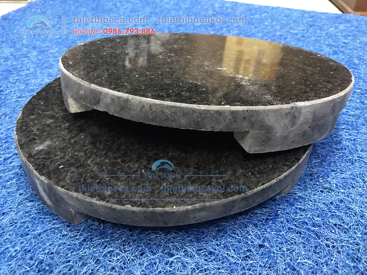 Nắp Thoát Đáy Hồ Koi Đá Granite