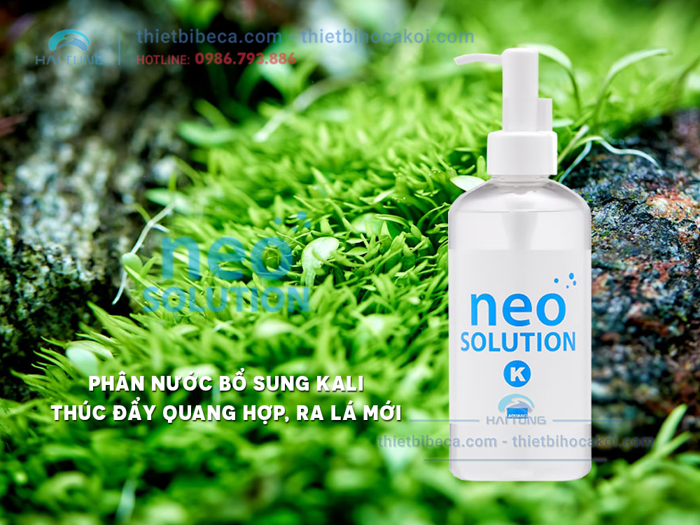 Phân Nước Bổ sung Kali thúc dẩy quang hợp, ra lá mới Neo Solution K