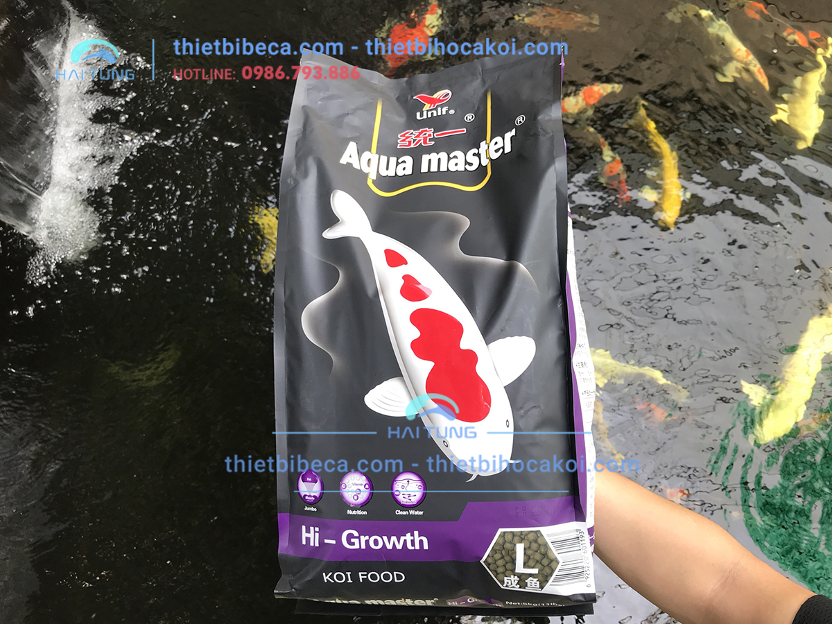Thức Ăn Cá Koi Siêu Tăng Trưởng Aquamaster Hi Growth 5kg