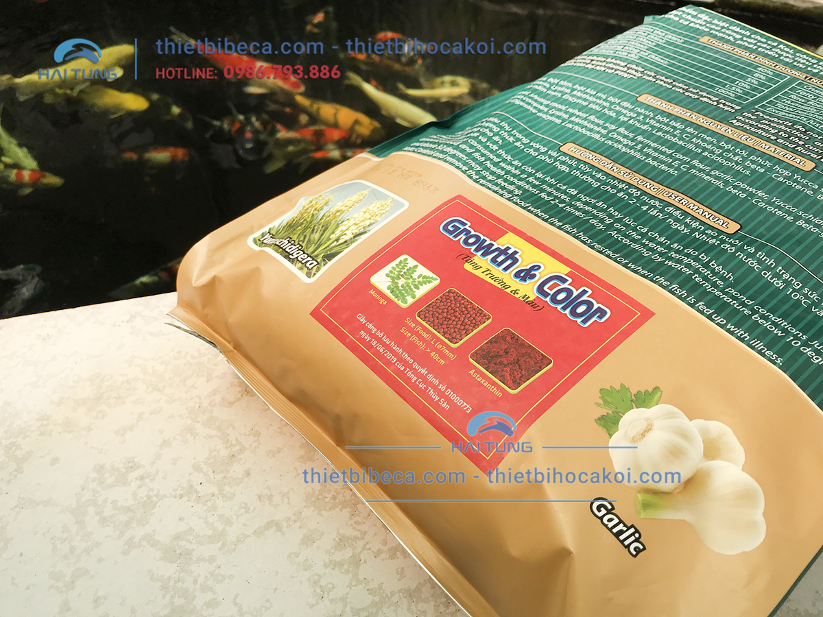 Thức Ăn Cá Koi Tăng Màu Care Food Growth Color 5kg