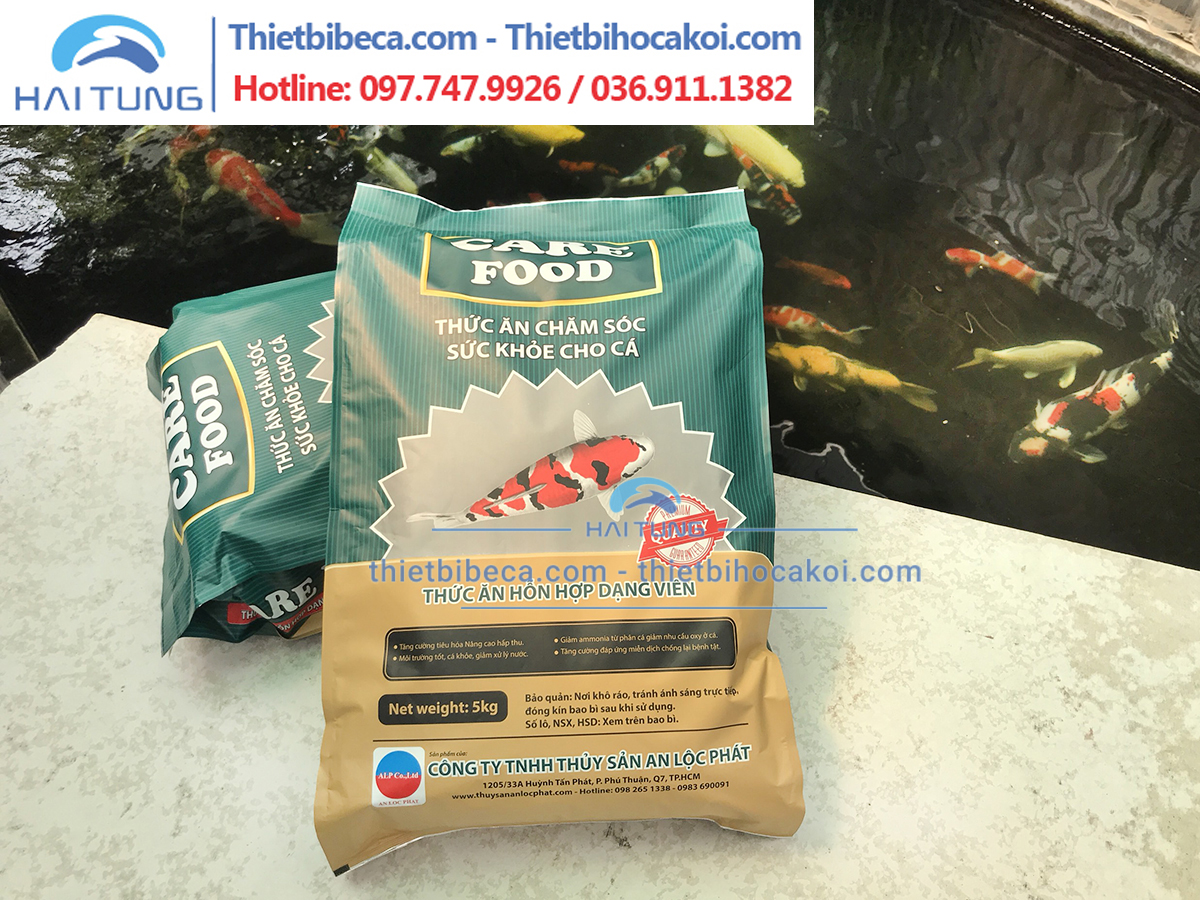 Thức Ăn Cá Koi Tăng Trưởng Care Food Growth Balance chìm 5kg