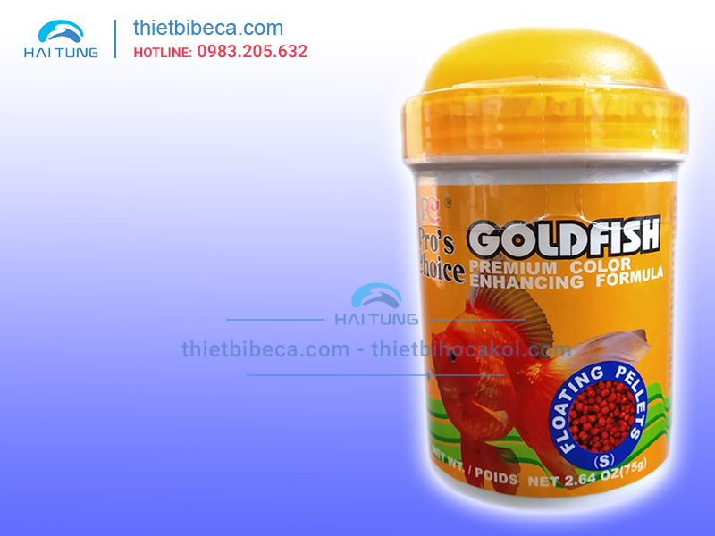 Thức ăn cá vàng Pro 's Choice Goldfish lọ 75g