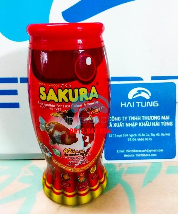 Thức ăn Sakura 42% lọ 50g