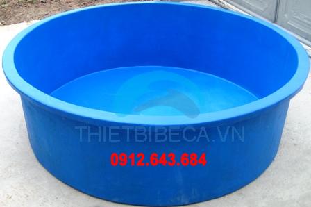 Thùng nhựa tròn dung tích 1000 lít