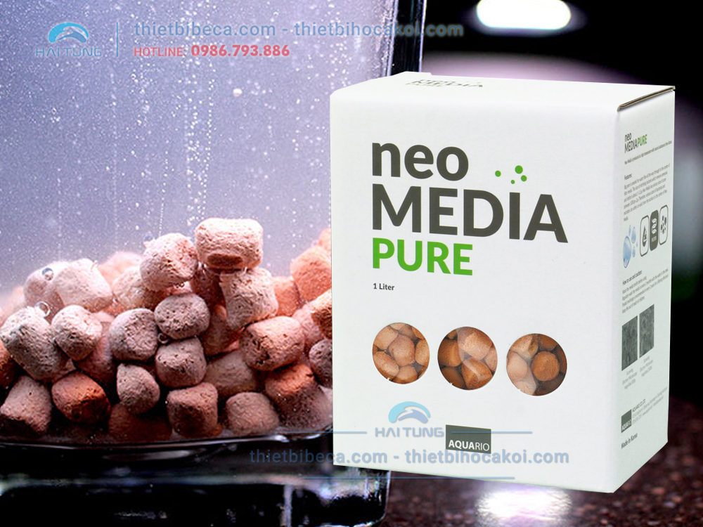 Vật liệu lọc Neo Media Pure 1 lit - PH Trung tính