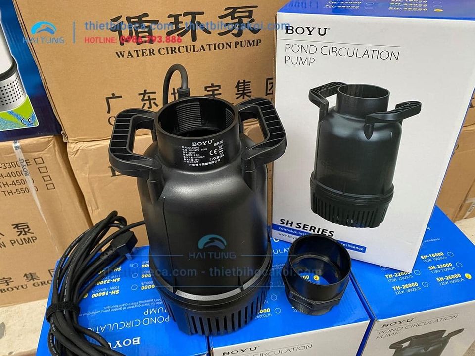 Bơm hồ koi Boyu SH 16000