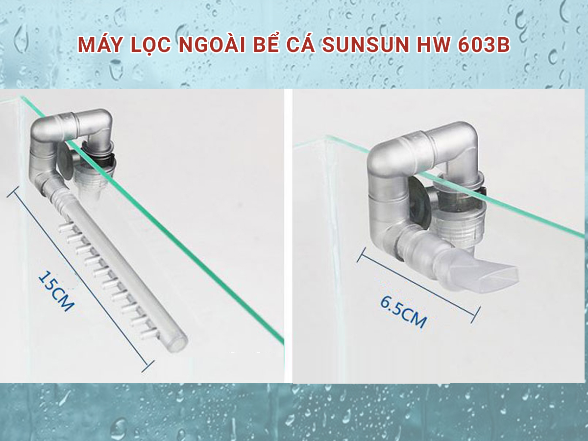 Máy Lọc Ngoài Bể Cá Sunsun HW 603B