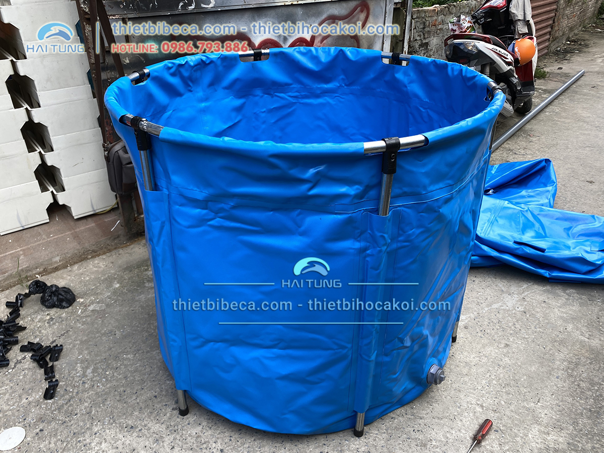 Tank bạt tròn đường kính 120cm cao 100cm