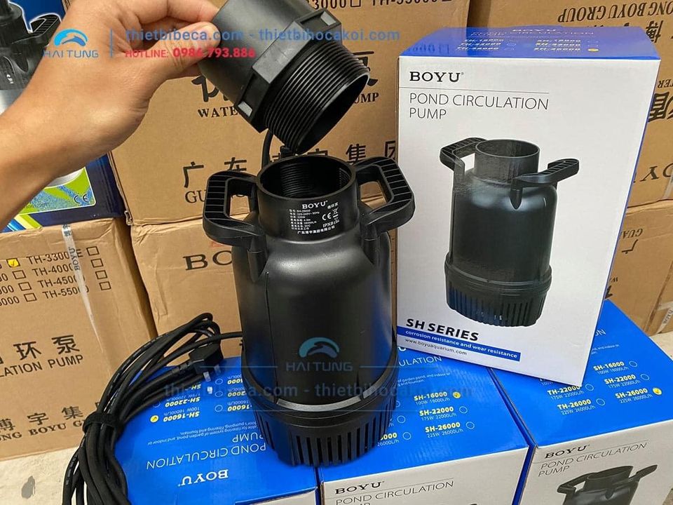 Bơm hồ koi Boyu SH 16000