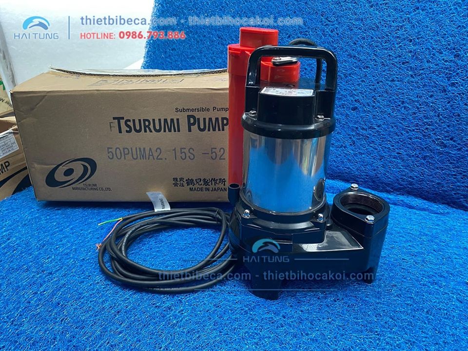 Bơm hồ Koi Tsurumi 48m3/h 400w