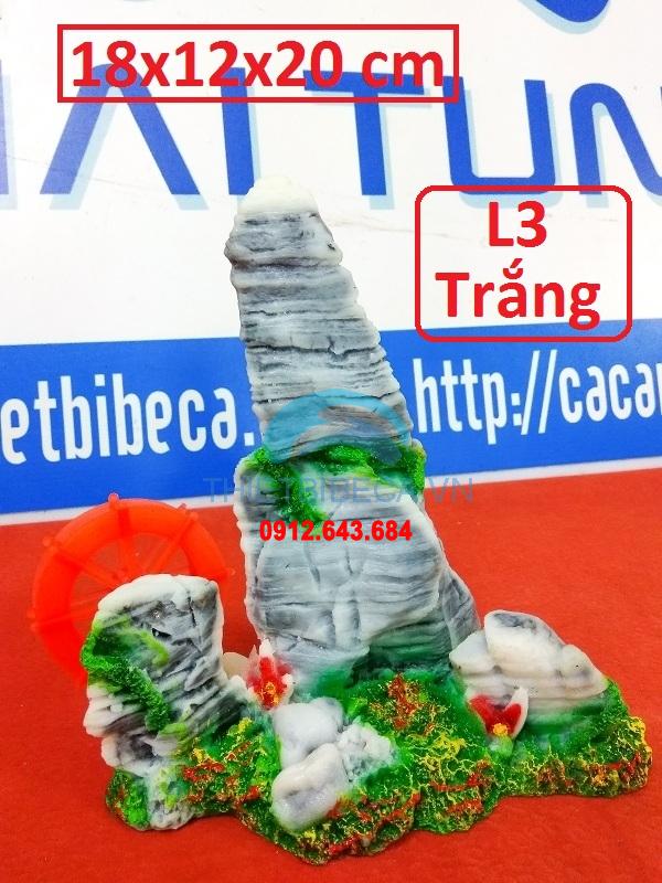 Núi nhựa trang trí size L