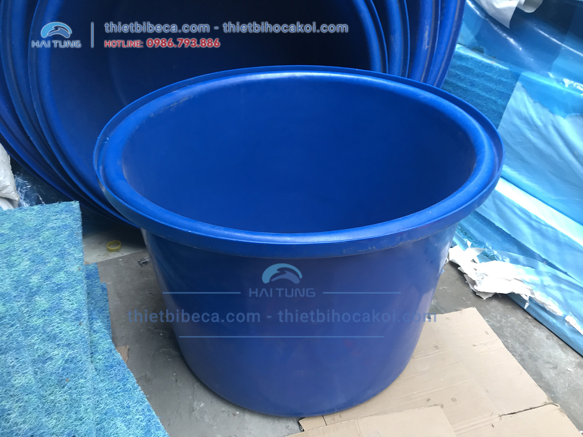 Tank nhựa tròn Dưỡng Cá - Thùng Nhựa nuôi cá 1000L