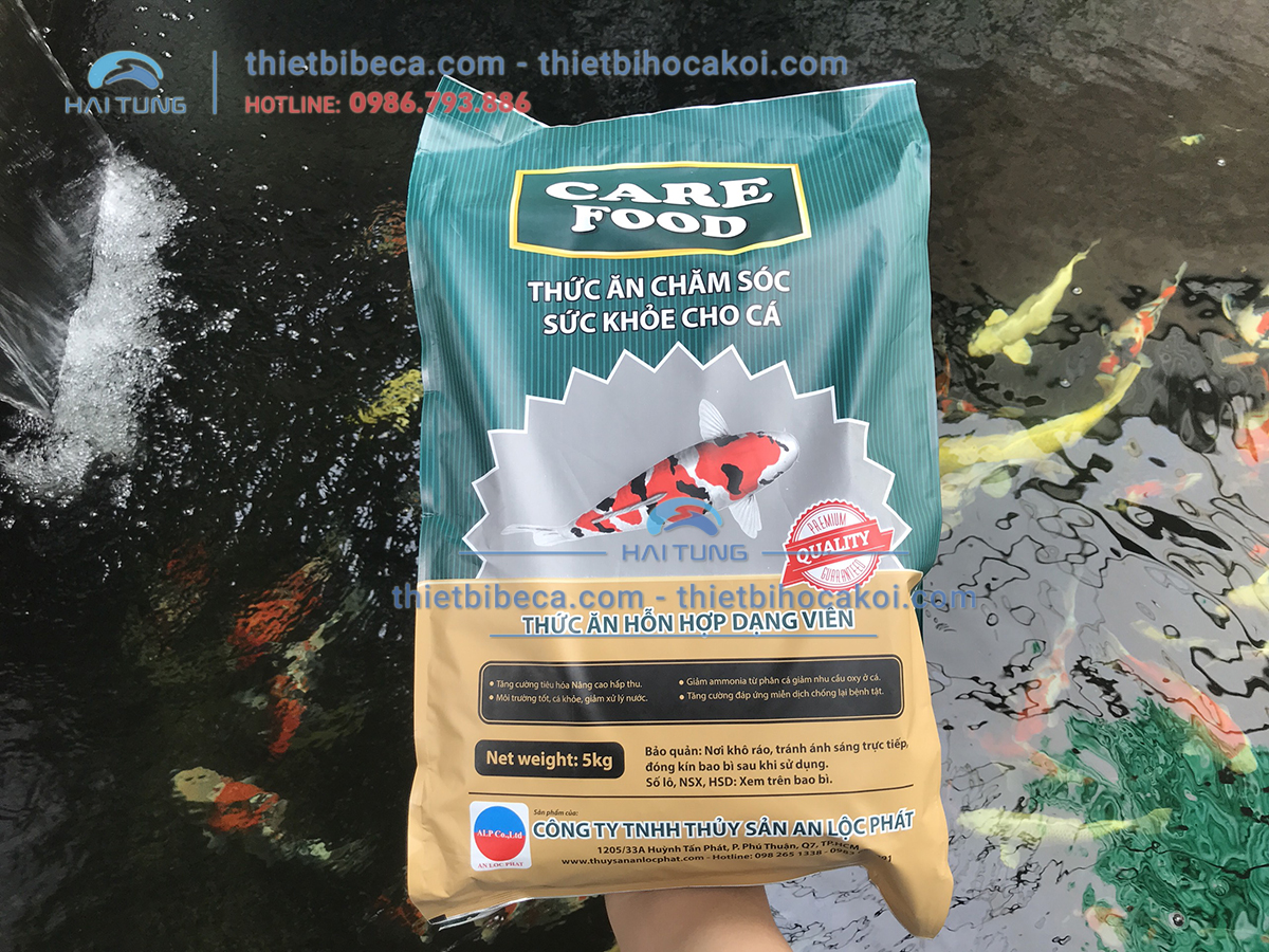 Thức Ăn Cá Koi Tăng Màu Care Food Growth Color 5kg