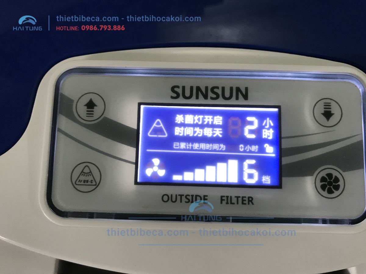 Lọc Thùng Có Đèn UV Sunsun HW 3000