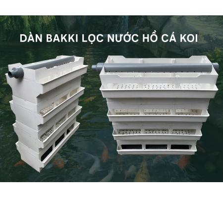 Bakki nhựa, lọc giàn mưa hồ cá koi (1 khay)