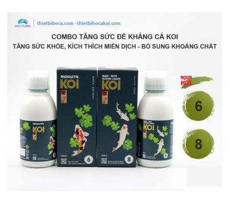 COMBO Tăng sức đề kháng cá koi 6-8 AquaKoi