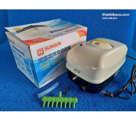 Máy sục khí tích điện hồ koi Sunsun YT-828