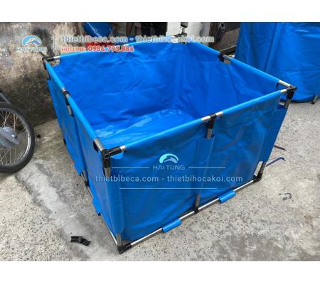 Tank bạt vuông rộng 120cm dài 120cm cao 80cm