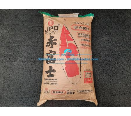 Thức ăn cá koi tăng màu JPD Akafuji Technical Color bao 15kg