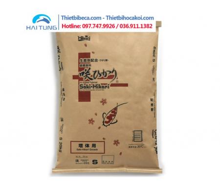 Thức Ăn Cá Koi Tăng Trưởng Saki Hikari Growth 20kg chìm