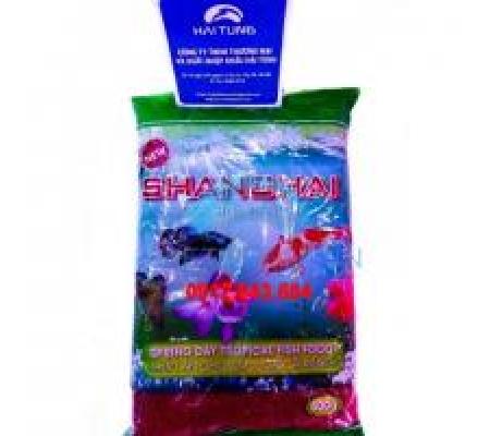 Thức ăn Shanghai gói 500g đỏ hạt nhỏ 2 gói