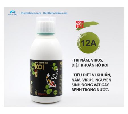 12A Trị nấm, diệt khuẩn gây bệnh hồ koi AQUA IODINE 300 (AquaKoi)